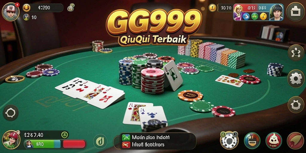 Screenshot gameplay QiuQiu GG999 yang menampilkan keseruan bermain.