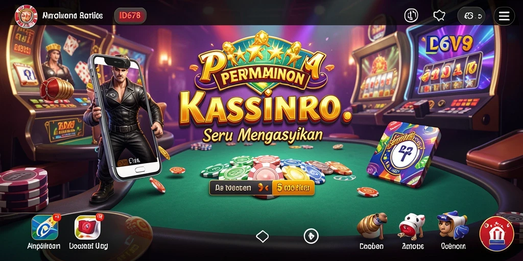 Screenshot ID678 menampilkan gameplay Kasino yang menarik dan interaktif.