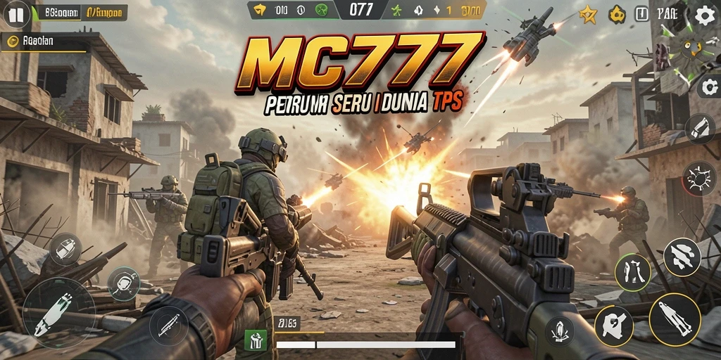 Gameplay seru dan mendebarkan di dunia MC777.