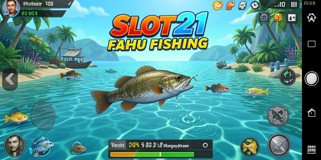 Gameplay seru dalam permainanFishing SLOT21 dengan berbagai tantangan.